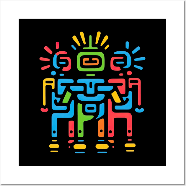 African Rhythm Wall Art by ProinkMasterShop